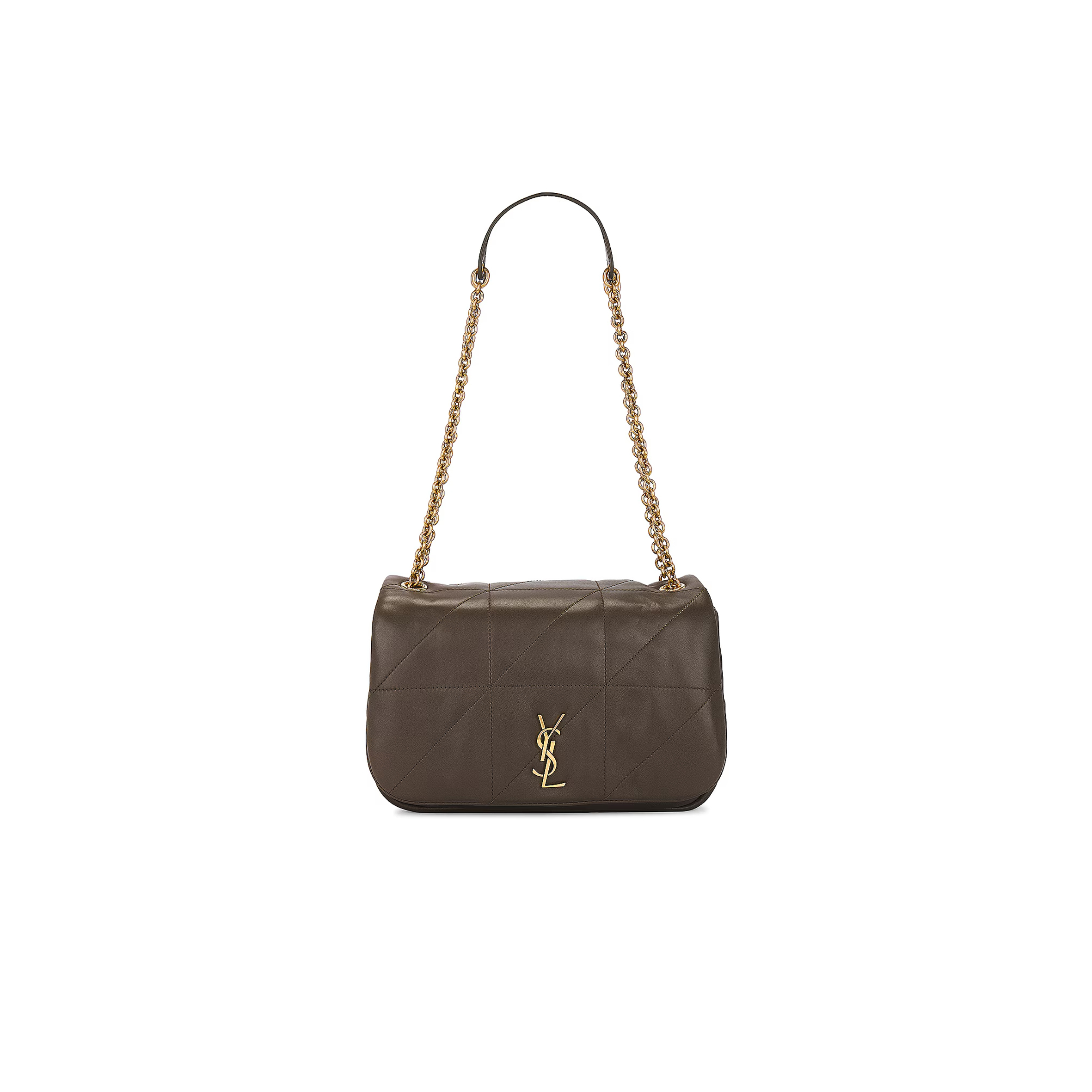 YSL JAMIE 4.3 SMALL LEATHER SHOULDER BAG P00885815 (25*16*9cm)
